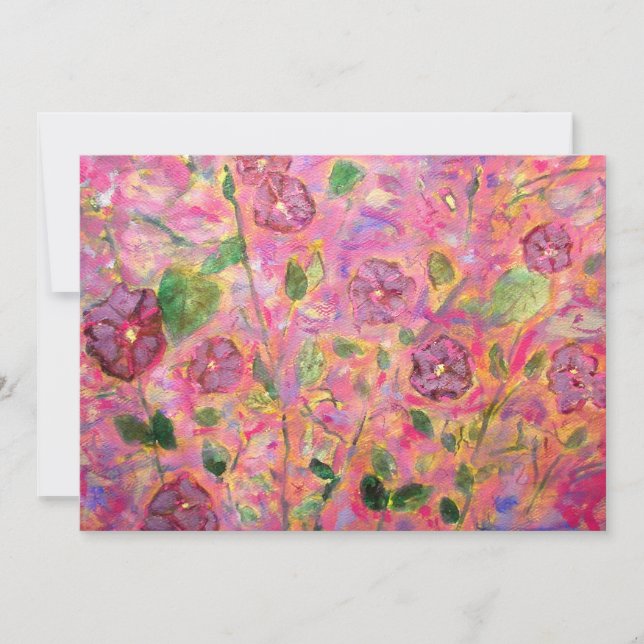 morgonglorier blommar (Framsida)