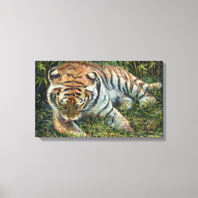 "Morgongrooming" Canvastryck (Framsida)