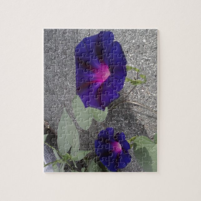 Morgonhärlighet blommar pussel (Vertikal)