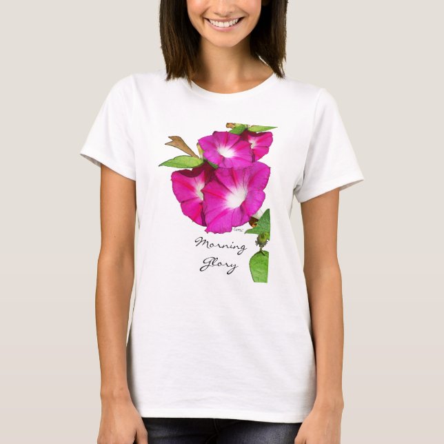 Morgonhärlighet och hjärta tee shirt (Framsida)