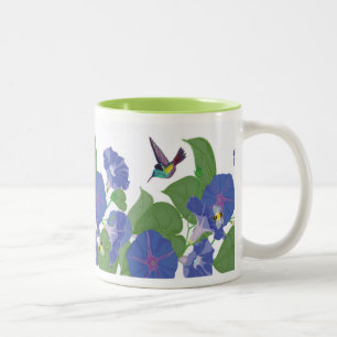 Morgonhärlighet och Hummingbirdsmugggrönt Två-Tonad Mugg