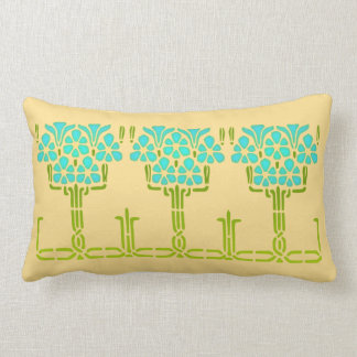 Morgonhärlighet stencilerar kudder lumbarkudde