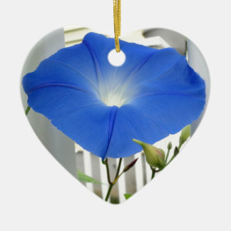 Morgonhärlighetblomma Julgransprydnad Keramik
