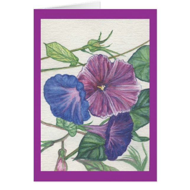 morgonhärligheter hälsningskort (Framsidan)