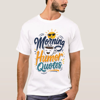 Morgonhumor citat Rollig kaffefantast T-shirt
