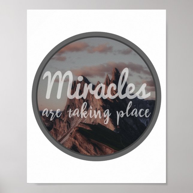 Morgoninspirerande ord för kärlek själv poster (Framsidan)