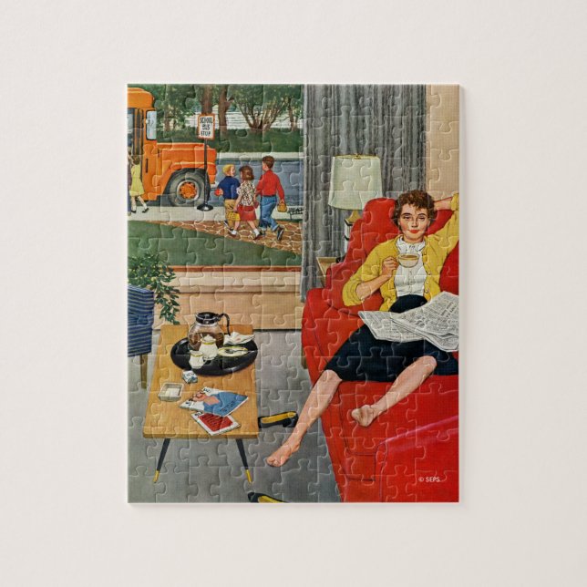 Morgonkaffe Break Pussel (Vertikal)