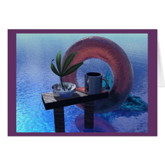 Morgonkaffe Hälsningskort