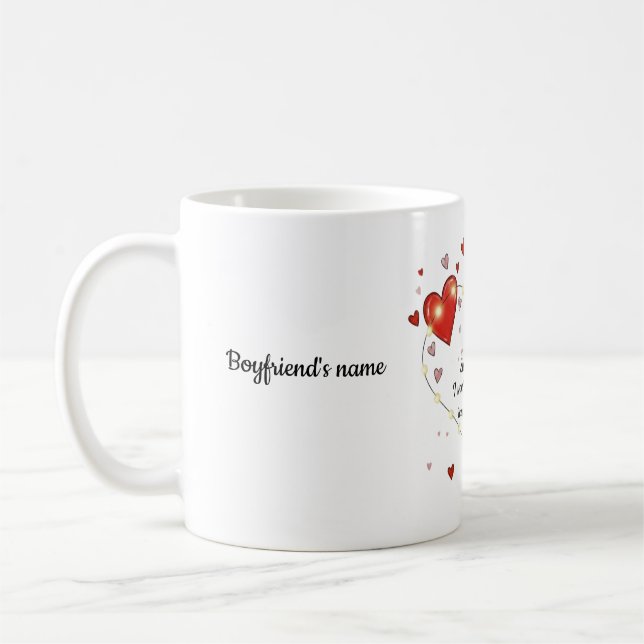 Morgonkaffe med dig kaffemugg (Vänster)
