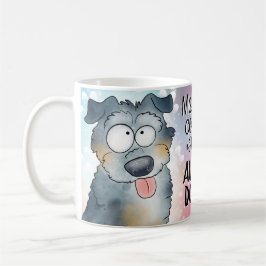 Morgonkaffe med min aussie Doodle Kaffemugg