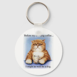 Morgonkaffe Nyckelring