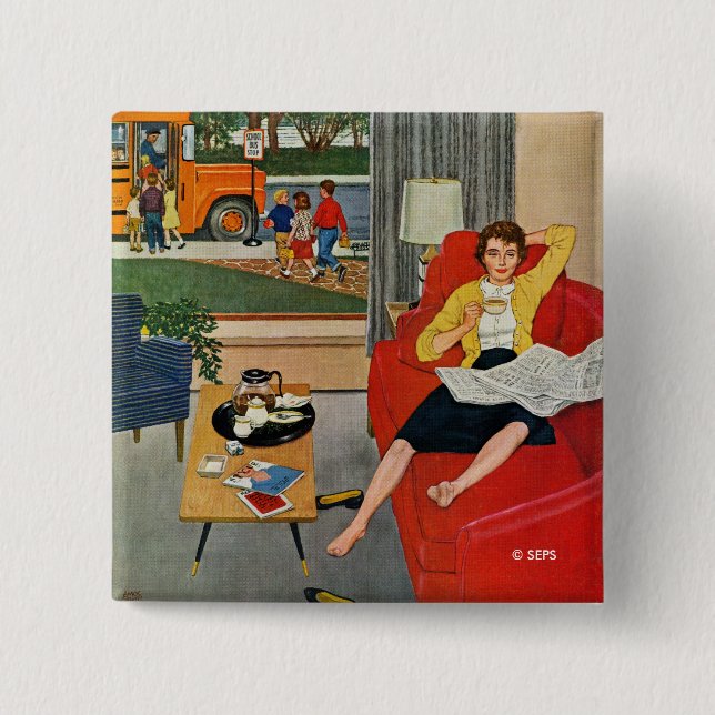 Morgonkaffeavbrott Knapp (Framsida)