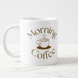 Morgonkaffegåva till kollega jumbo mugg