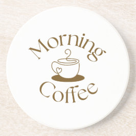Morgonkaffegåva till kollega underlägg