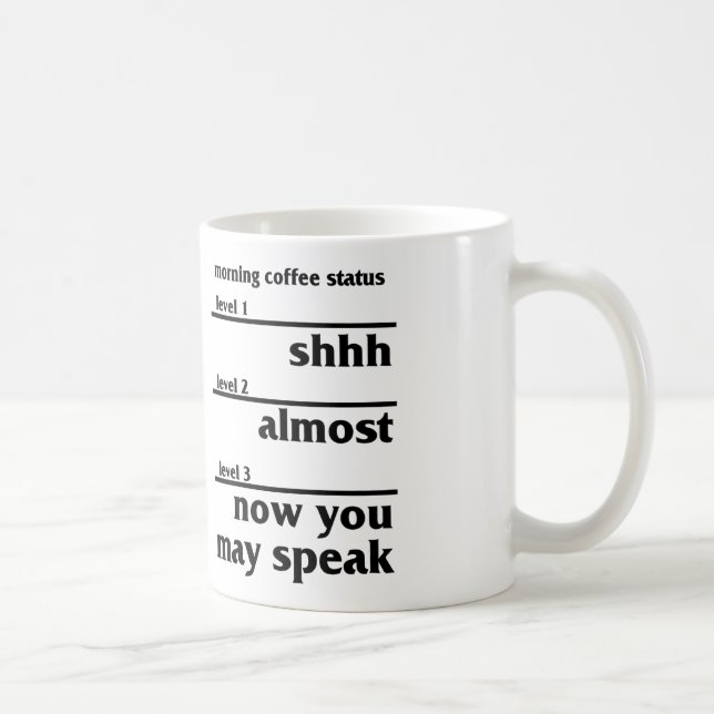 Morgonkaffestatus Kaffemugg (Höger)