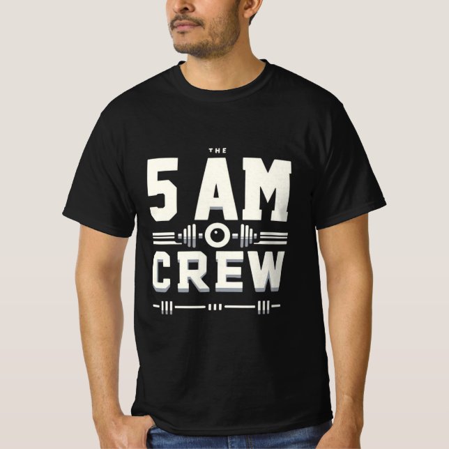 Morgonläge - 5 AM Beastens träningsapparat T Shirt (Framsida)