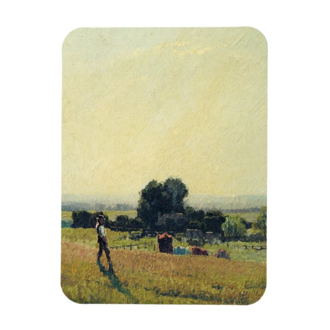 Morgonljus av Elioth Gruner Magnet (Vertikal)