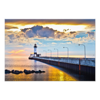 Morgonljus Fototryck