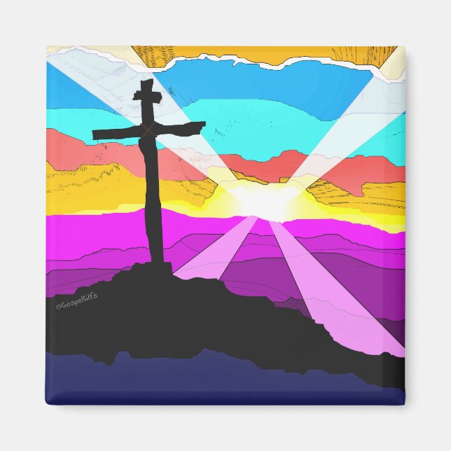 Morgonljus Magnet (Framsidan)