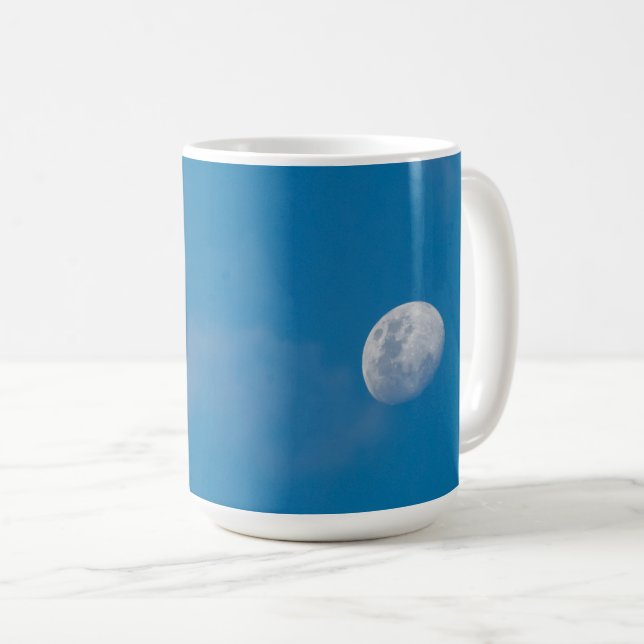 Morgonmåne | Zambia, Afrika Kaffemugg (Framsida höger)