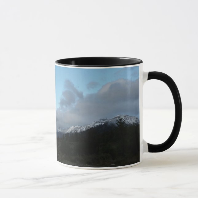 Morgonmoln i Grand Teton nationalpark Mugg (Höger)