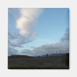 Morgonmoln vid Grand Teton National Park Magnet