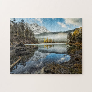 MorgonMood sjö Eibsee Pussel