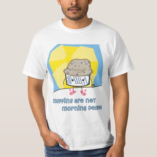 Morgonmuffin T Shirt (Framsida)