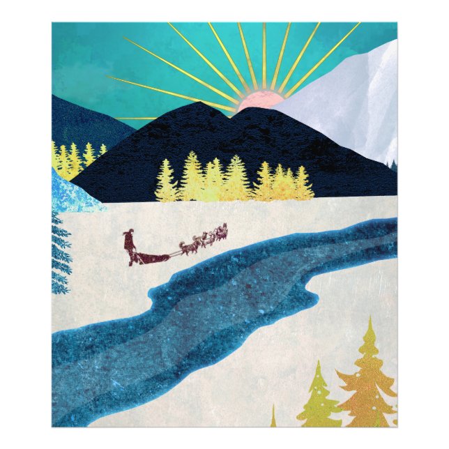 Morgonmusher Fototryck (Framsidan)