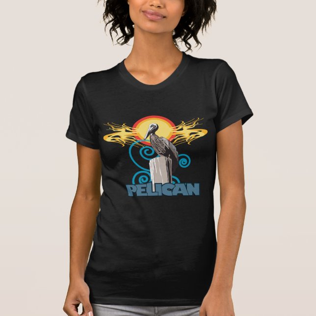 Morgonpelikan Tee Shirt (Framsida)