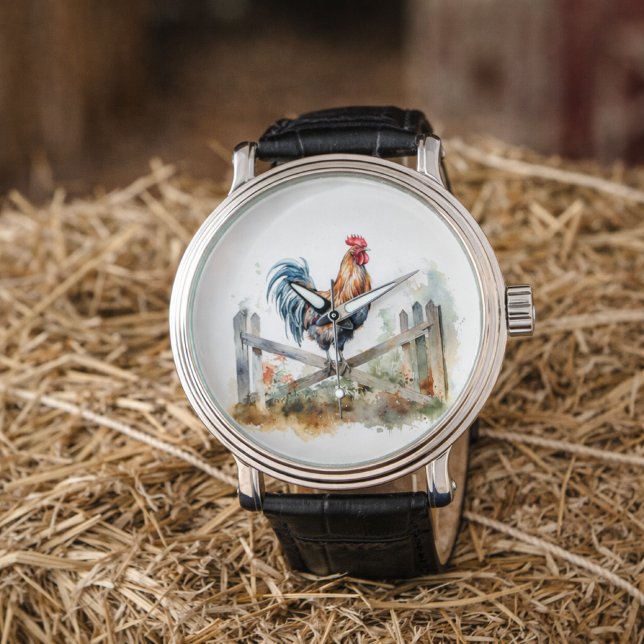 Morgonprakt: Akvarelltupp Armbandsur (Skapare uppladdad)