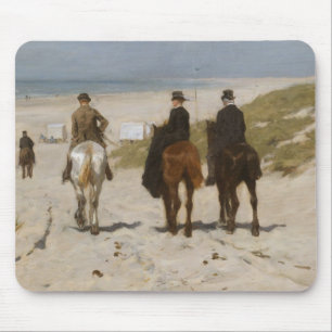 Morgonritt på stranden - Anton Mauve Musmatta