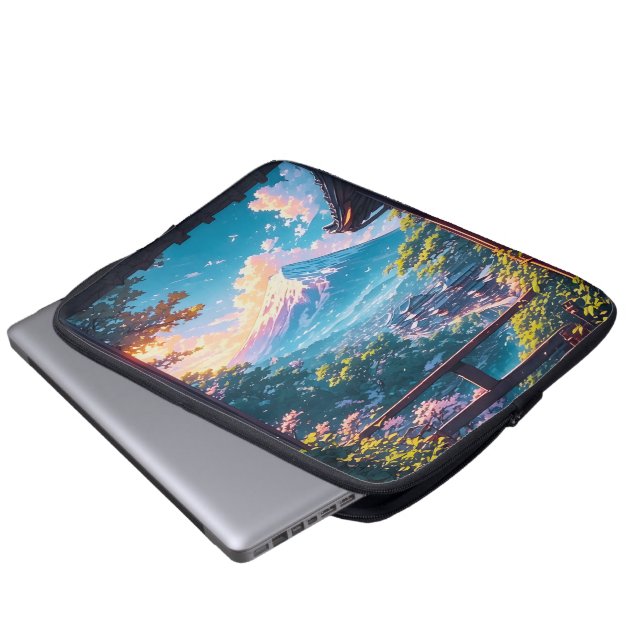 Morgonro över Fuji Laptop Fodral (Framre botten)