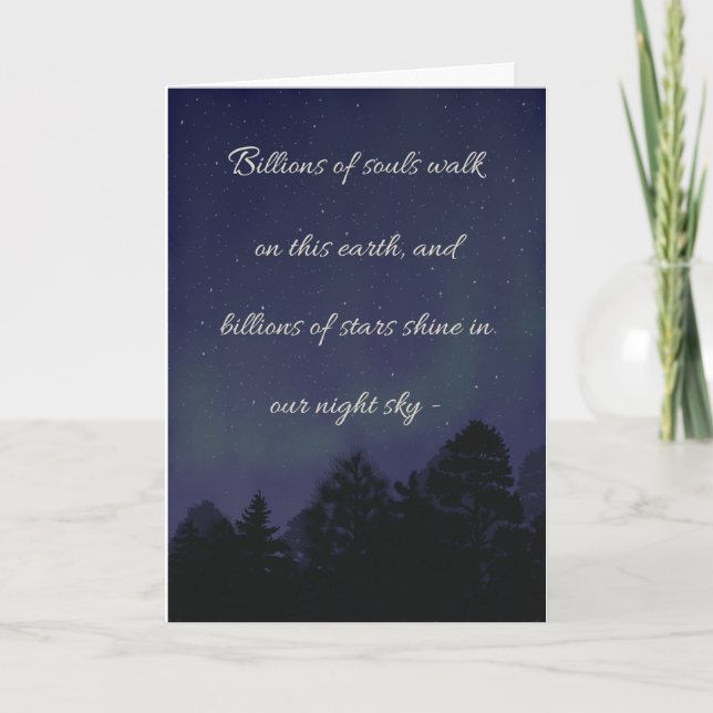 Morgonrodnadens himmel kort (Framsida)