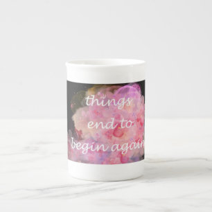 "Morgonrörelsen: inspiration Think Mugg" Benporslin Mugg