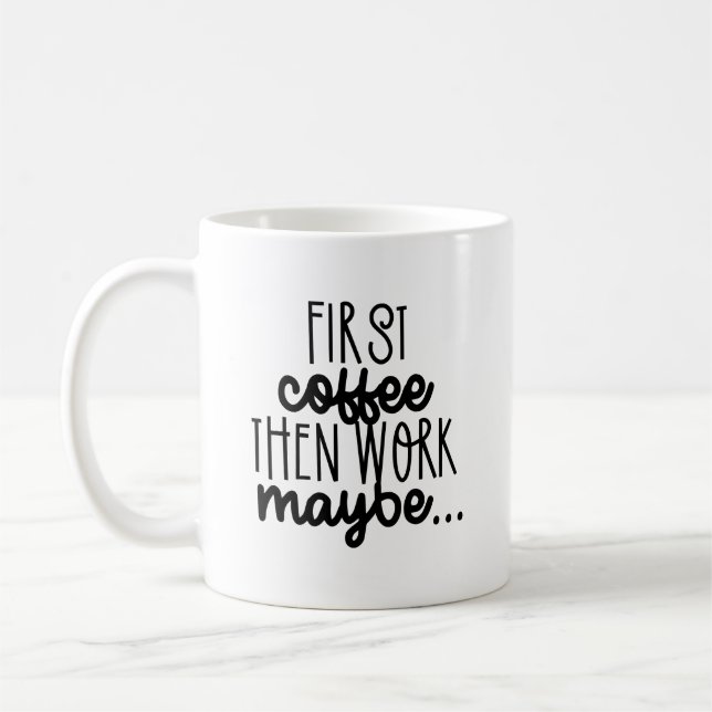 Morgonrörelser Kaffemugg (Vänster)