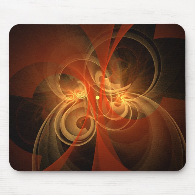 Morgons Magic Abstrakt Art Mousepad Musmatta (Framsidan)