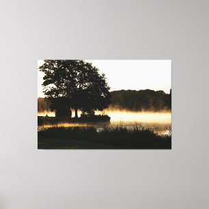 Morgonscenen i Sjö 60 x 40 (150 x 100 cm), Vaccn Canvastryck