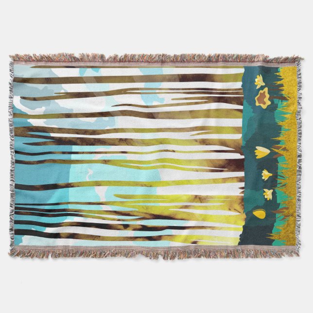 Morgonskogen Filt (Framsidan)