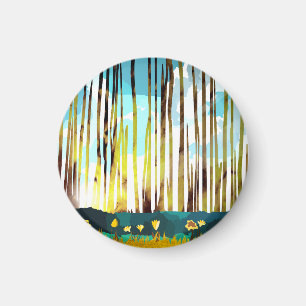 Morgonskogen Magnet