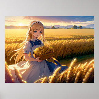 Morgonskörd: Anime Fält Poster