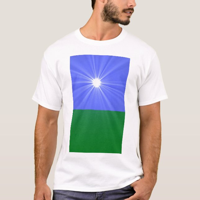 morgonsol tee shirt (Framsida)