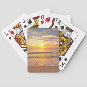 Morgonsolen på sjösidan casinokort