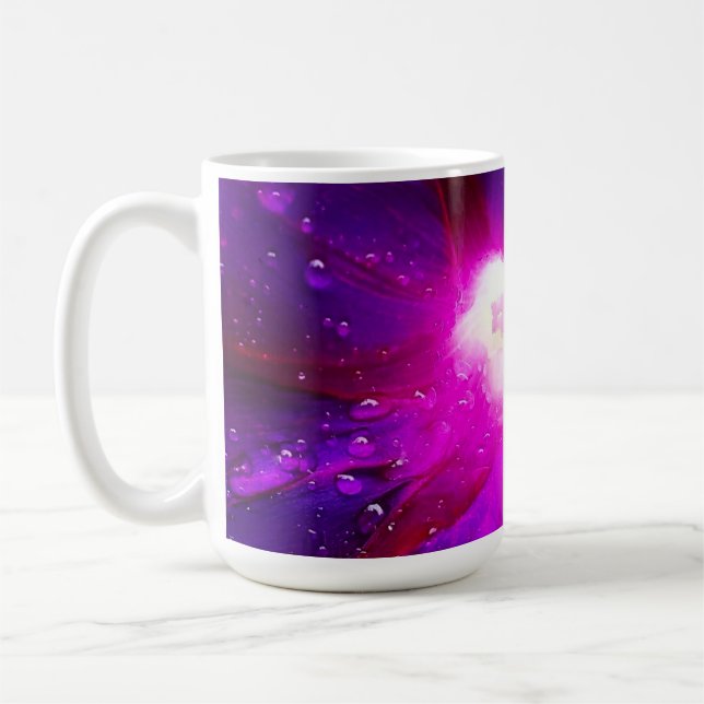 Morgonståndsblomma  kaffemugg (Vänster)