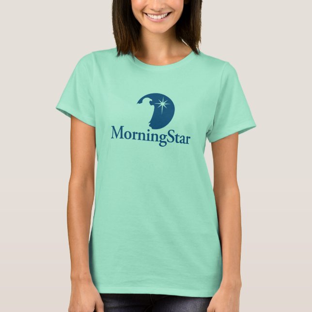 MorgonStar Kvinnors T-Shirt - ljus (Framsida)