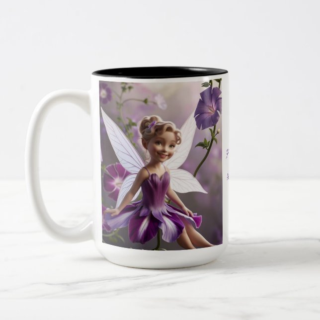 Morgonstjärna Blomfairia Två-Tonad Mugg (Vänster)