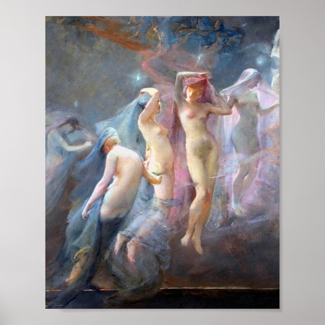 Morgonstjärnor av Sarah Paxton Boll Dodson 1887 Poster (Framsidan)