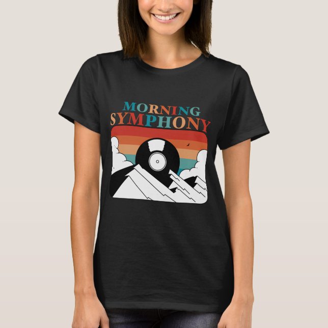 Morgonsymfoni T Shirt (Framsida)