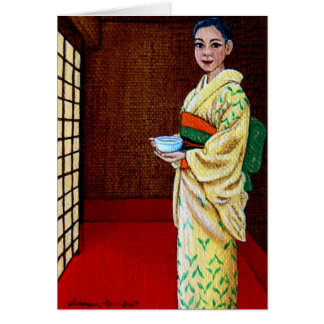 "Morgonteaen ", Hälsningskort