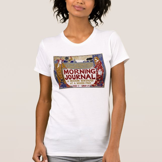 Morgontidning T-shirt (Framsida)